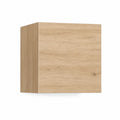 Wiszący moduł meblowy z płyty MDF 60 x 30 x 60 cm, jasny dąb