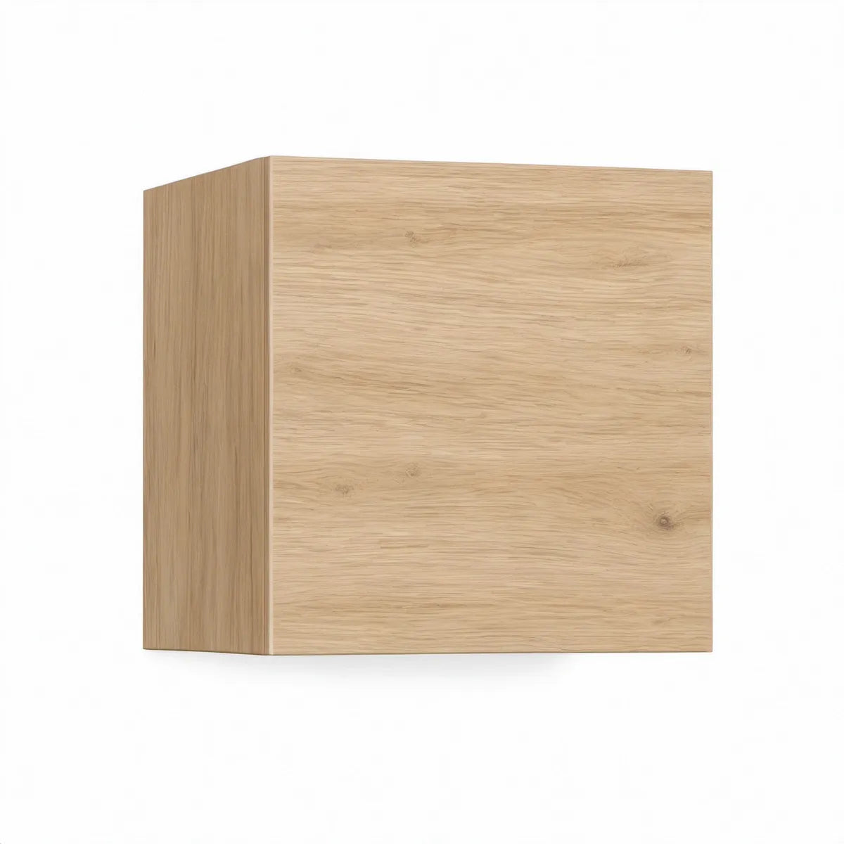 Wiszący moduł meblowy z płyty MDF 60 x 30 x 60 cm, jasny dąb