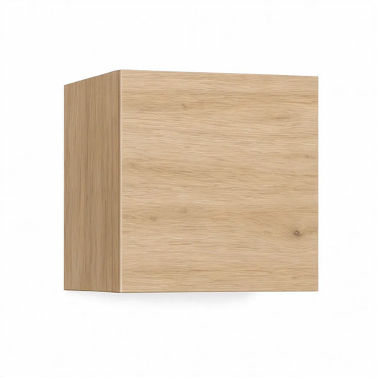 Wiszący moduł meblowy z płyty MDF 60 x 30 x 60 cm, jasny dąb